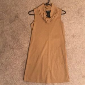Mod Camel sleeveless dress